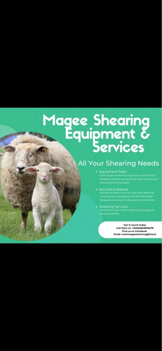 Sheep cattle shearing equipment - Image 1