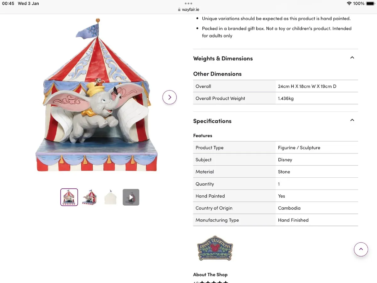 Disney Traditions Dumbo - Image 3