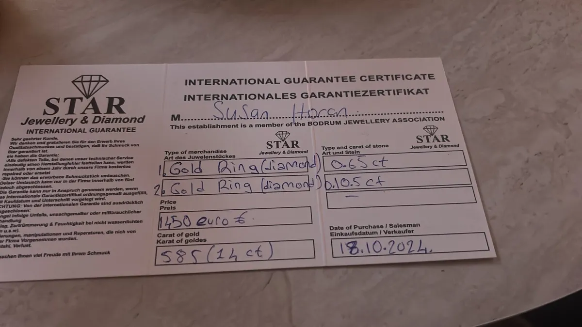 Engagement ring - Image 3