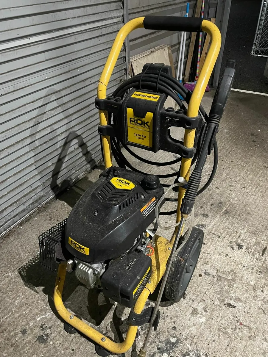 ROK Petrol Pressure Washer 173cc - Image 1