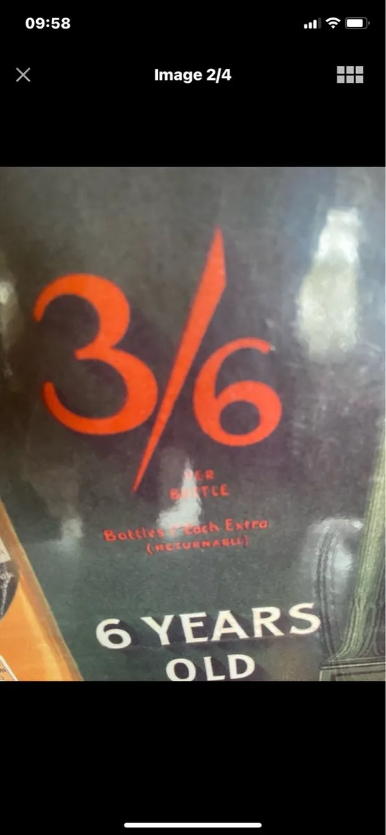 Large Vintage Jameson Metal Sign - Image 2