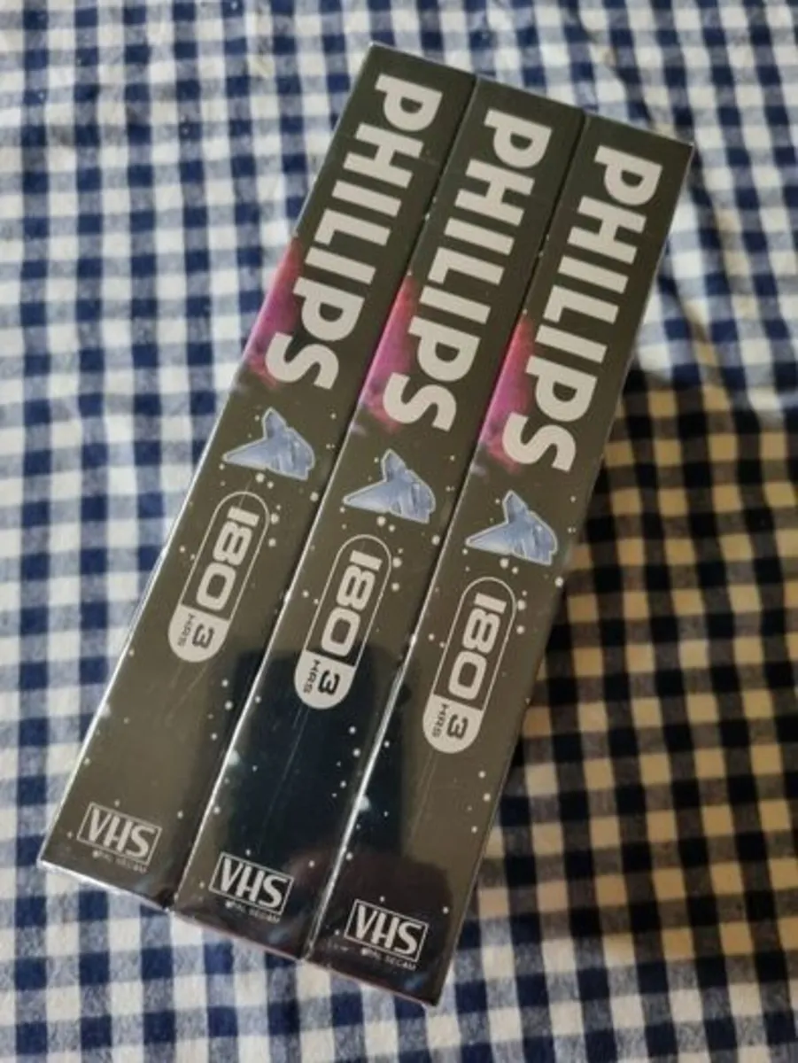 Three New Philips VHS Cassettes - Image 3