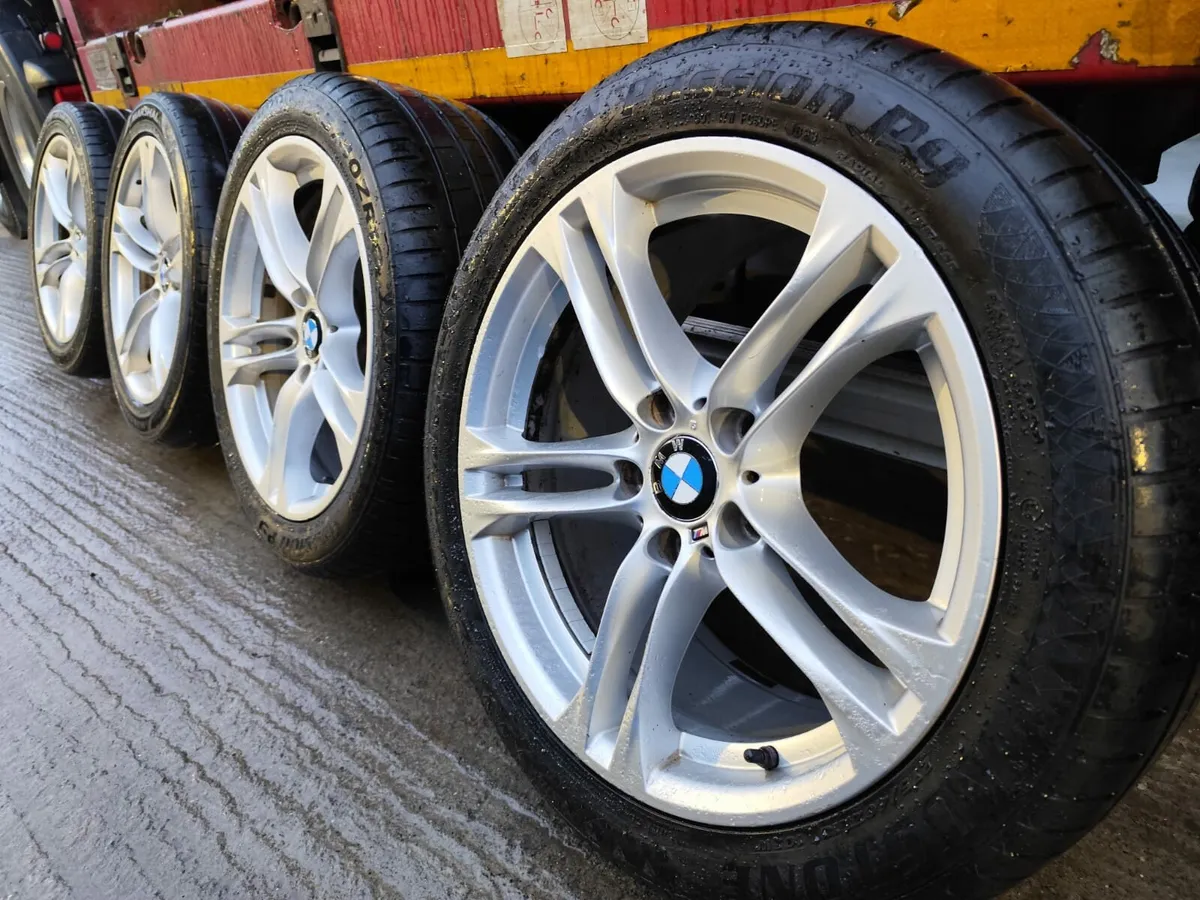 18" BMW F10 alloy wheels - Image 1