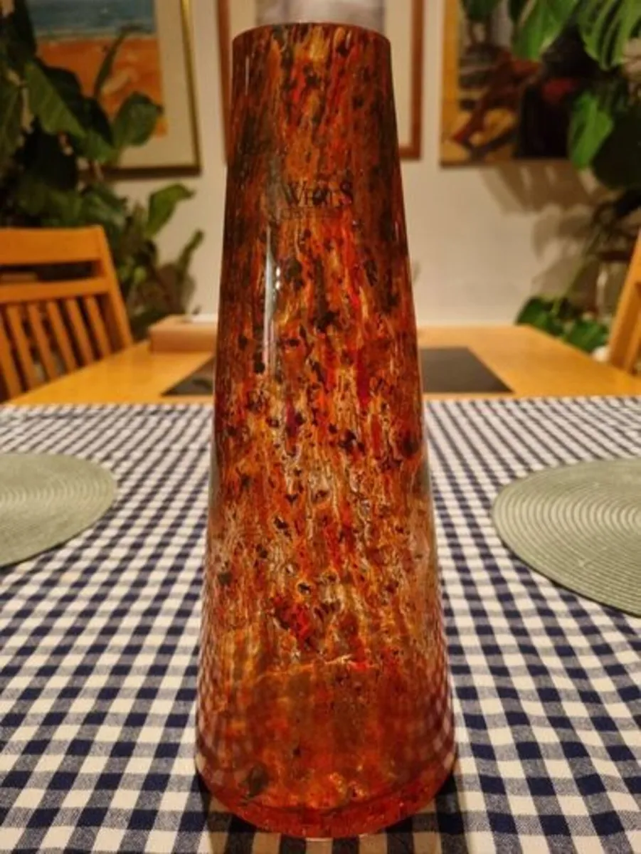 WHAT'S Vincent Cadeaux glass vase - Image 1