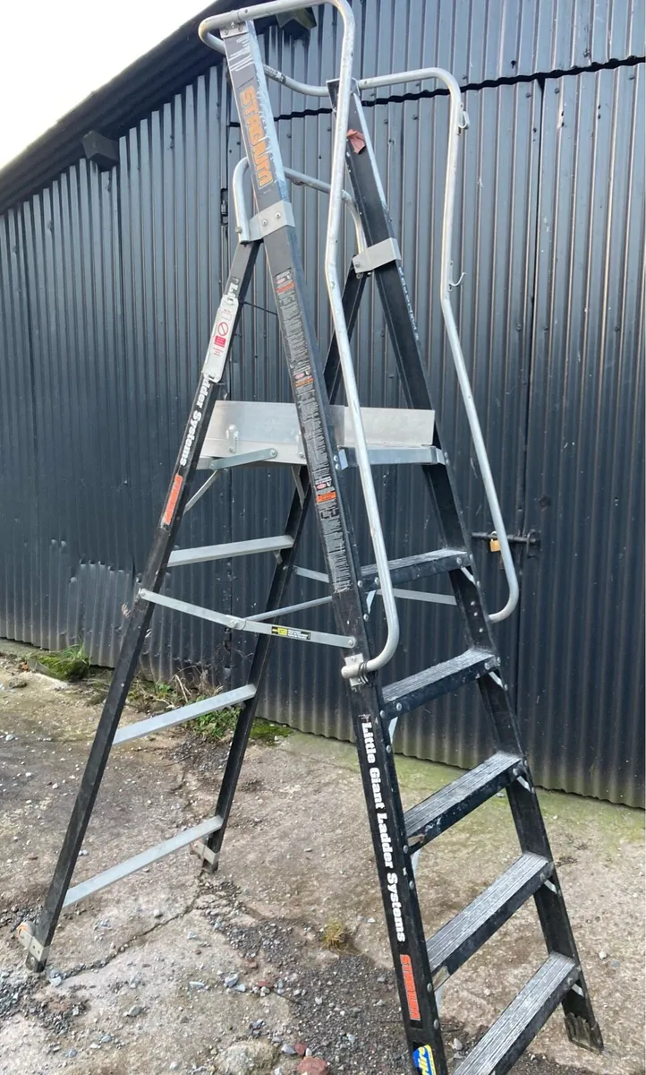Podium Step Ladder 1.7m - Image 1
