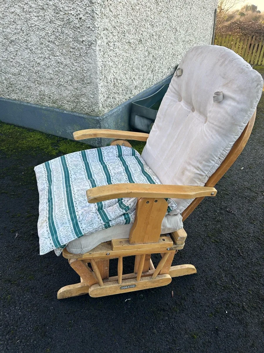 TV table and Nursery/Rocking Chair - Image 3