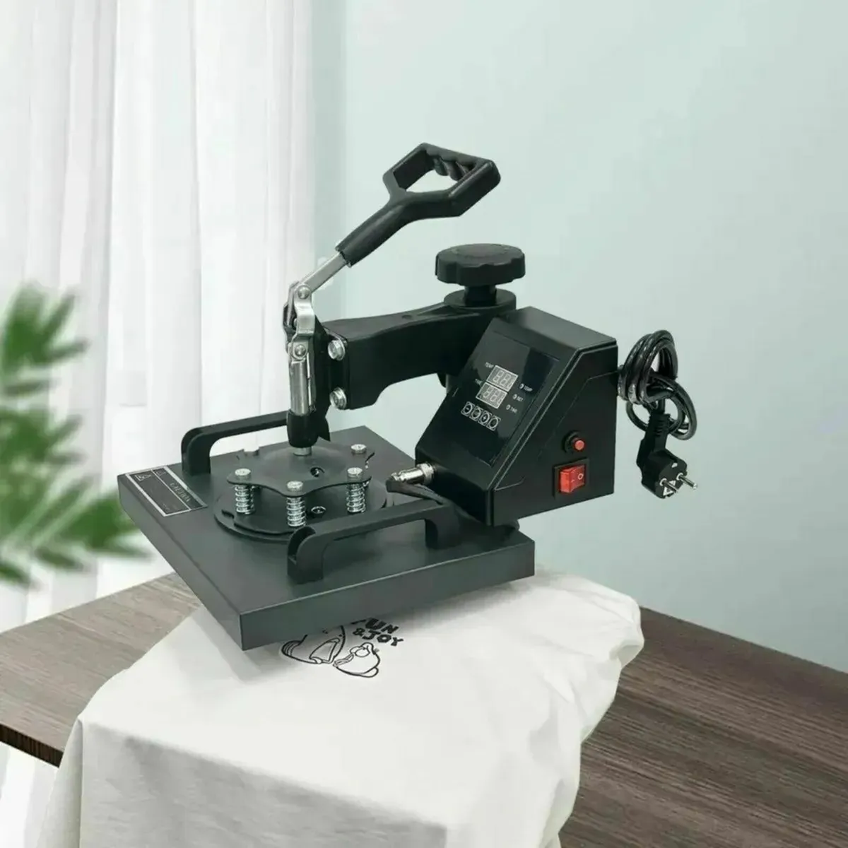 Heat Press 8 in 1 Heat Press Machine 38x38cm Heat - Image 4