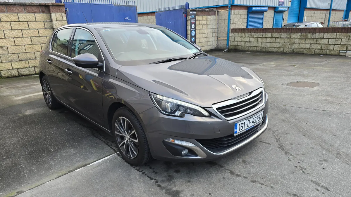 2016,Peugeot 308 1.6HDI Blue Allure 5DR, Nct 10/26 - Image 1