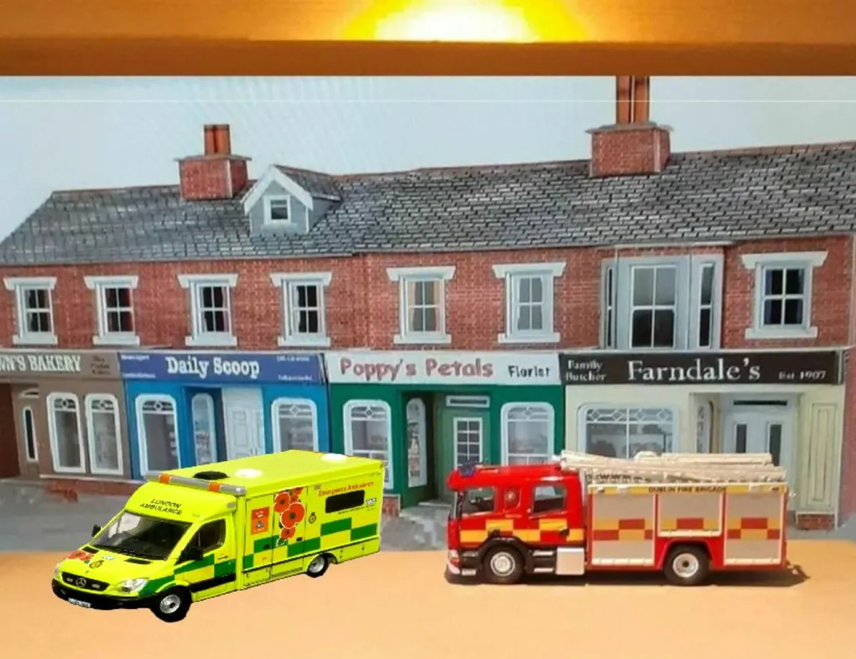 1:76 scale Dublin Fire Brigade, Free Post - Image 4