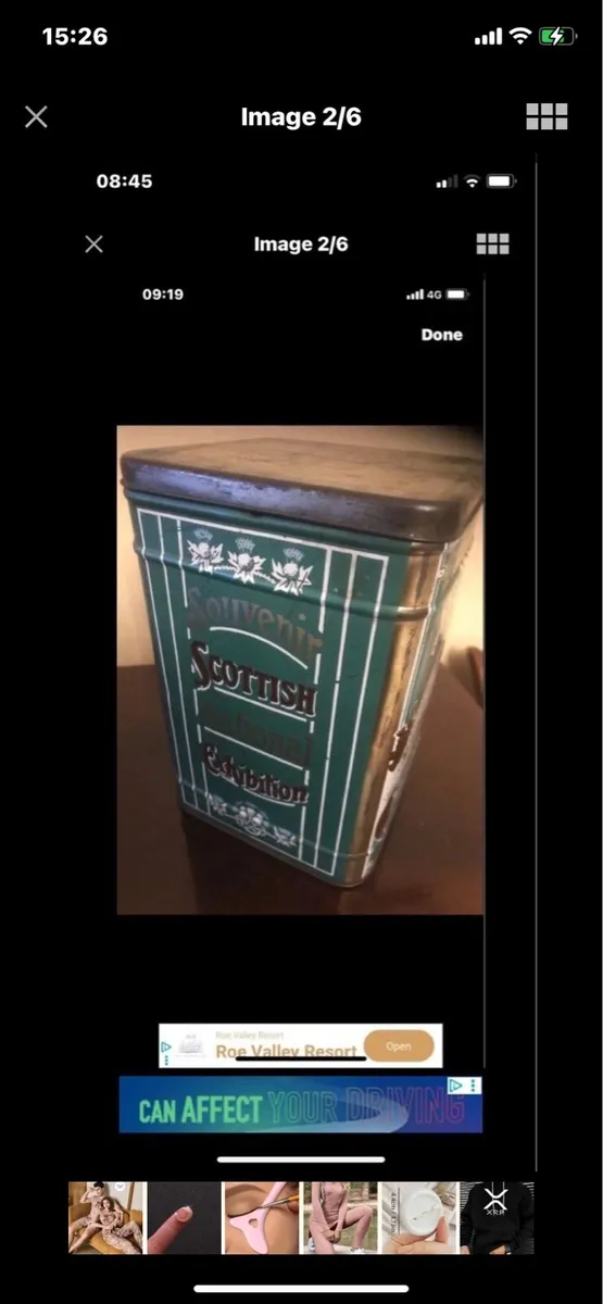 Vintage ‘The Steamship Brand’ Metal Box - Image 2