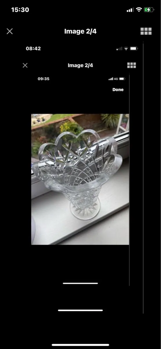 Vintage Waterford Crystal Vase - Image 2