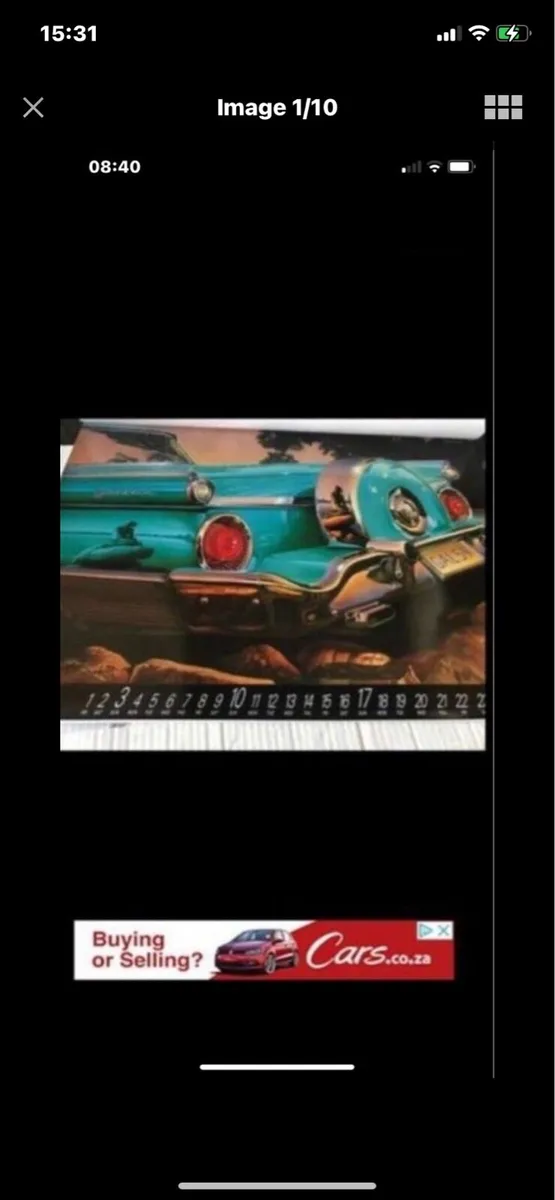 American Classic Cars Calendar - Image 1