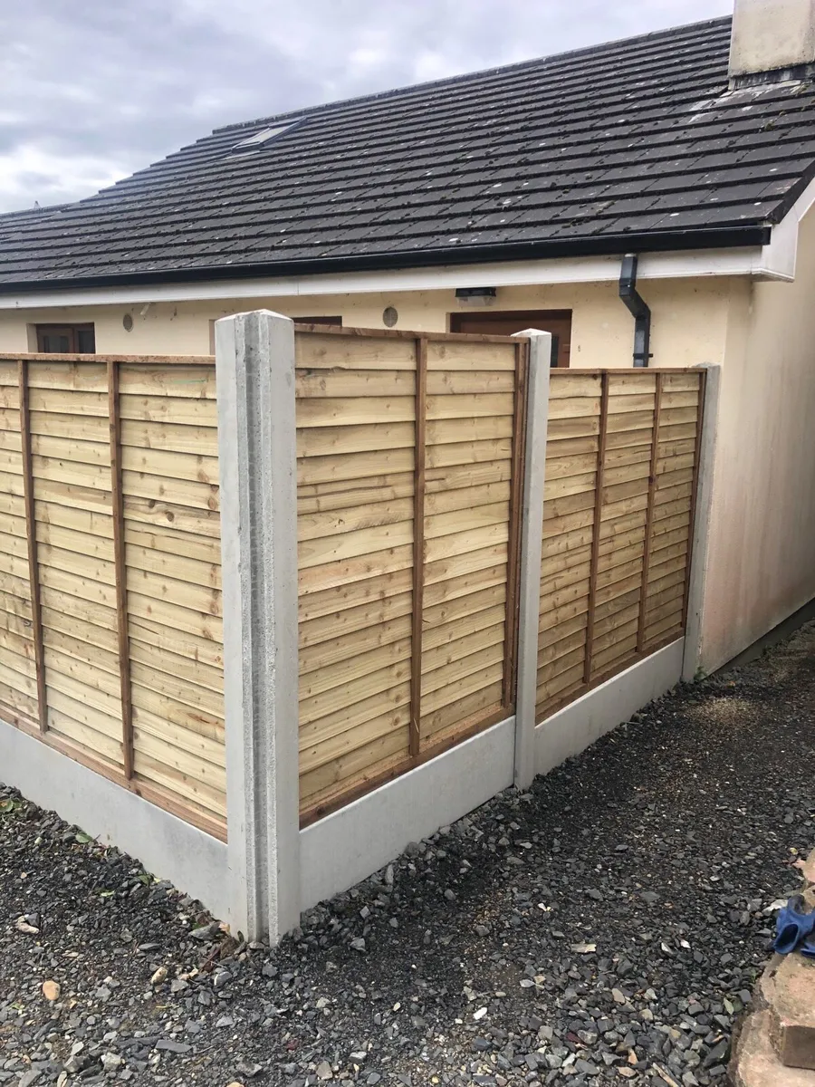 Concrete fence posts, fence panels! - Image 2