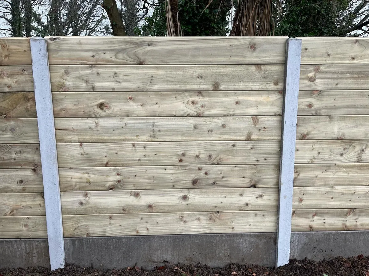 Concrete fence posts, fence panels! - Image 3