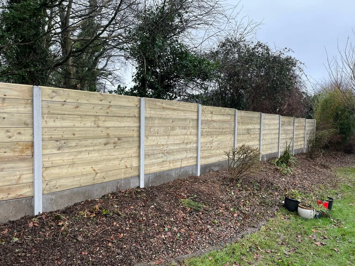 Concrete fence posts, fence panels! - Image 4