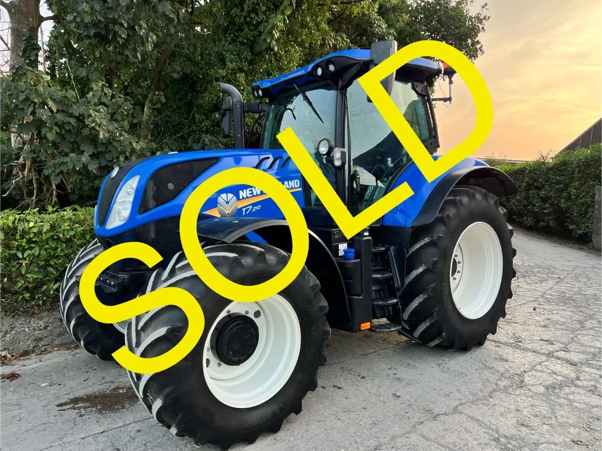 2020 New Holland T7.210 Full GPS Autosteer (4500h) - Image 1