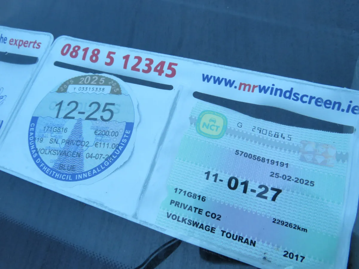 Volkswagen Touran 2017 7 SEATER DIESEL NCT 27 - Image 4