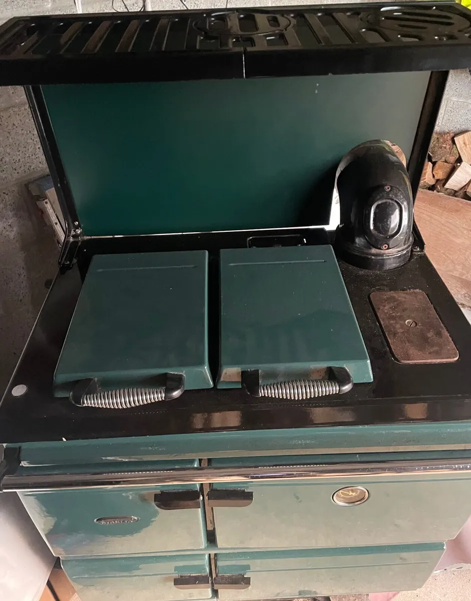 Green Stanley twin burner - Image 2