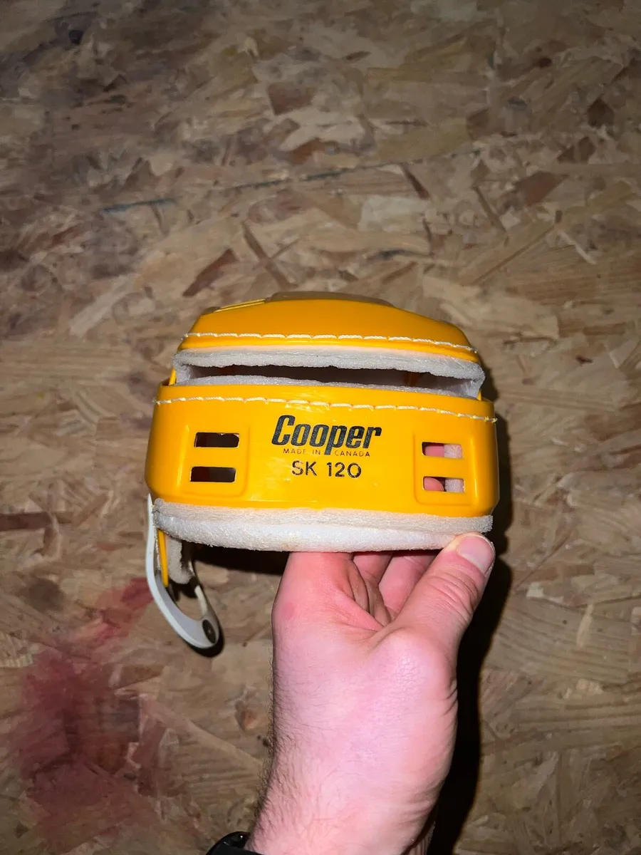 Yellow Cooper Helmet for Sale - Image 1
