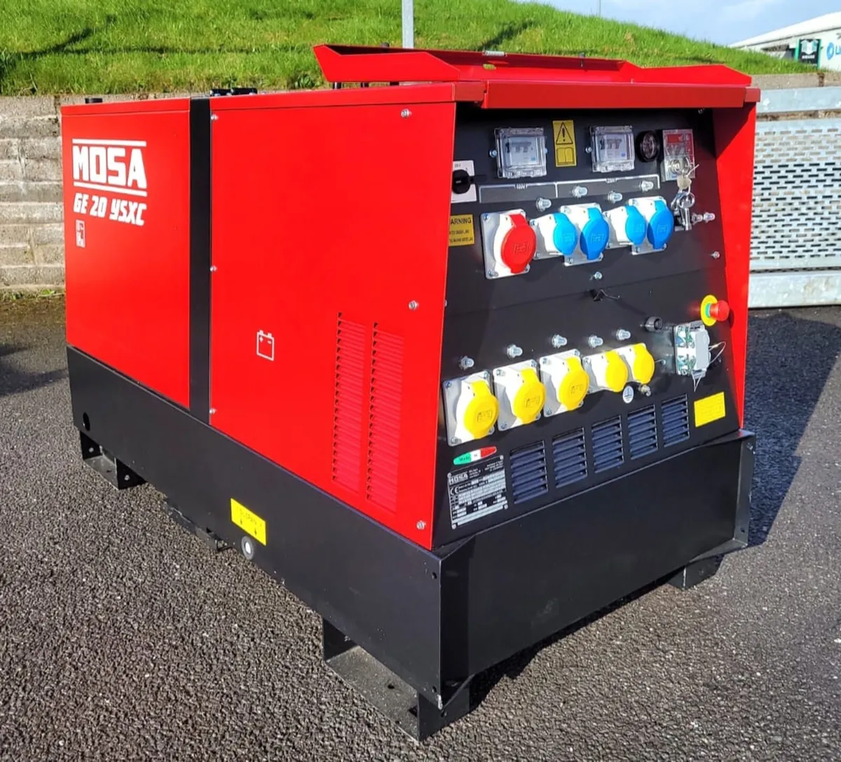 20 KVA Mosa Generator switchable from 110v To 220V - Image 1