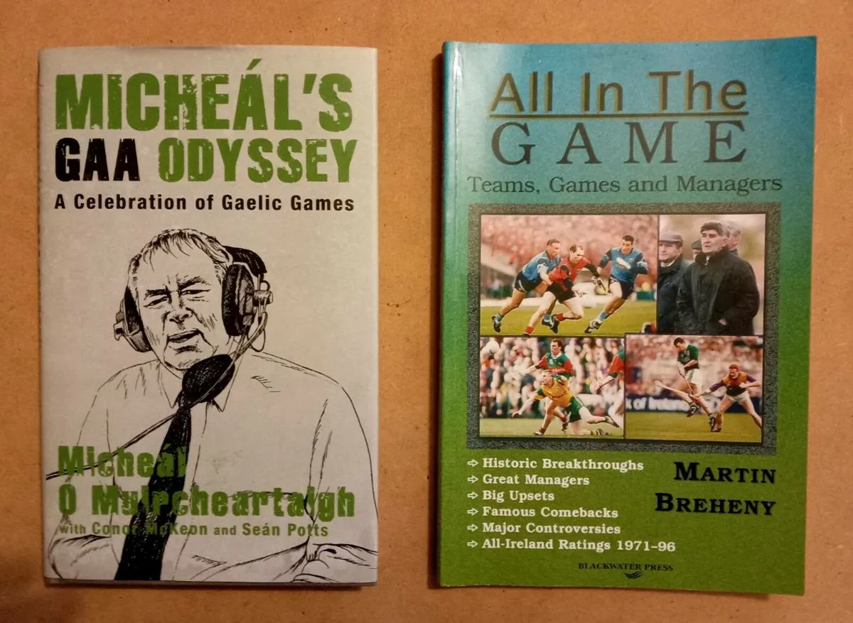Any 4 GAA Books for €20 or All for €60 (4 photos) - Image 1