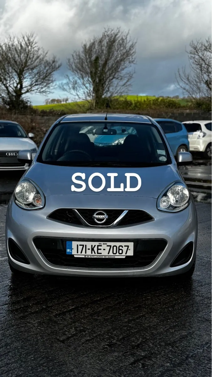 2017 Nissan March 1.2L Auto ONLY 70000 KM €8800. - Image 1