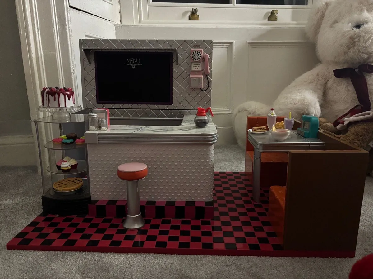 Our Generation Doll Diner Set - Image 1