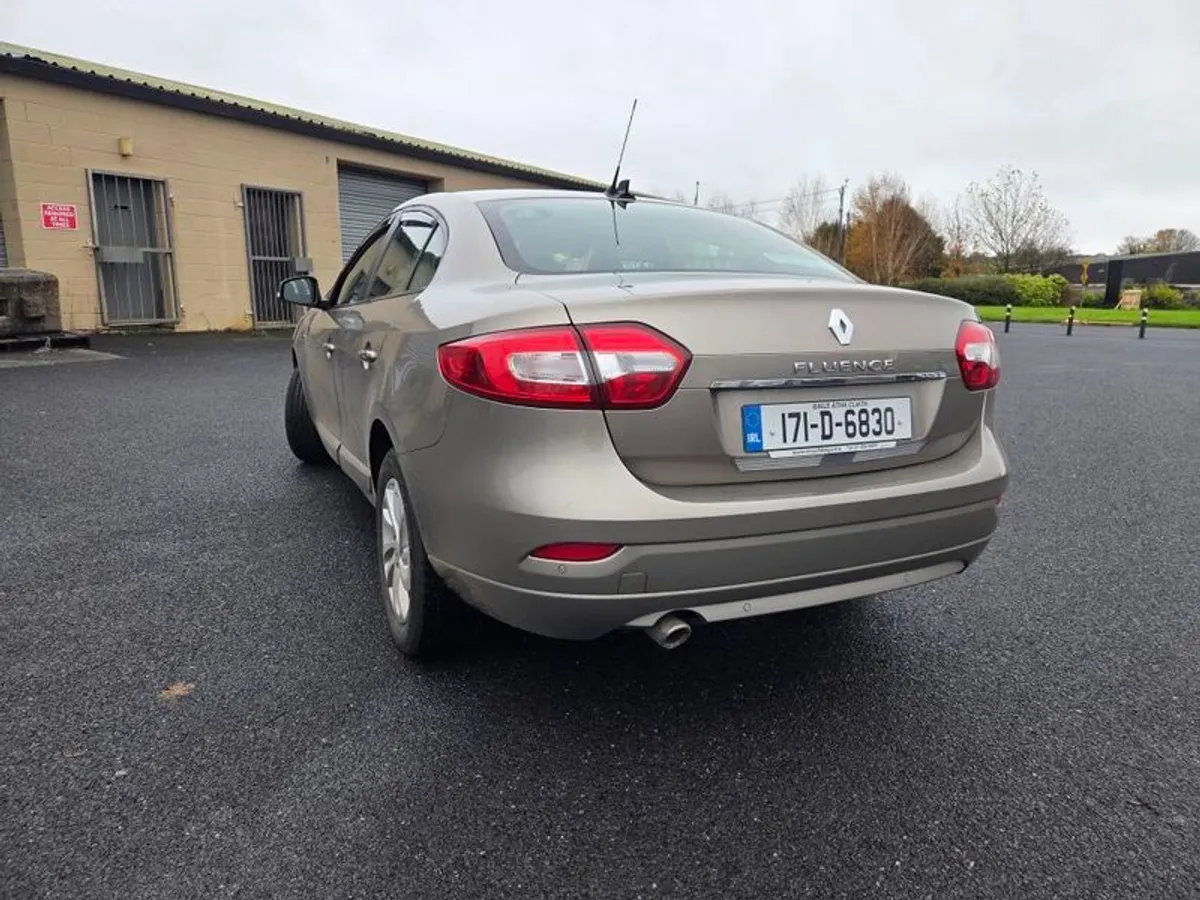 RENAULT Fluence 2017 1.5DCI Diesel Brown Taxed & NCT Sunroof - Image 3