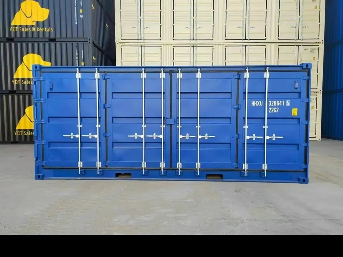 One Trip 20ft Side Opening Container 3 x Available - Image 1