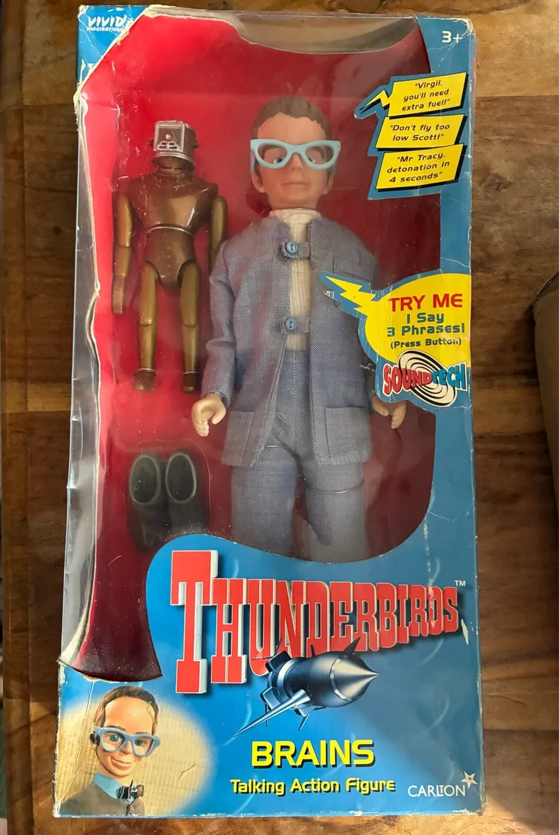 Collectible Thunderbirds Talking Doll - Image 1