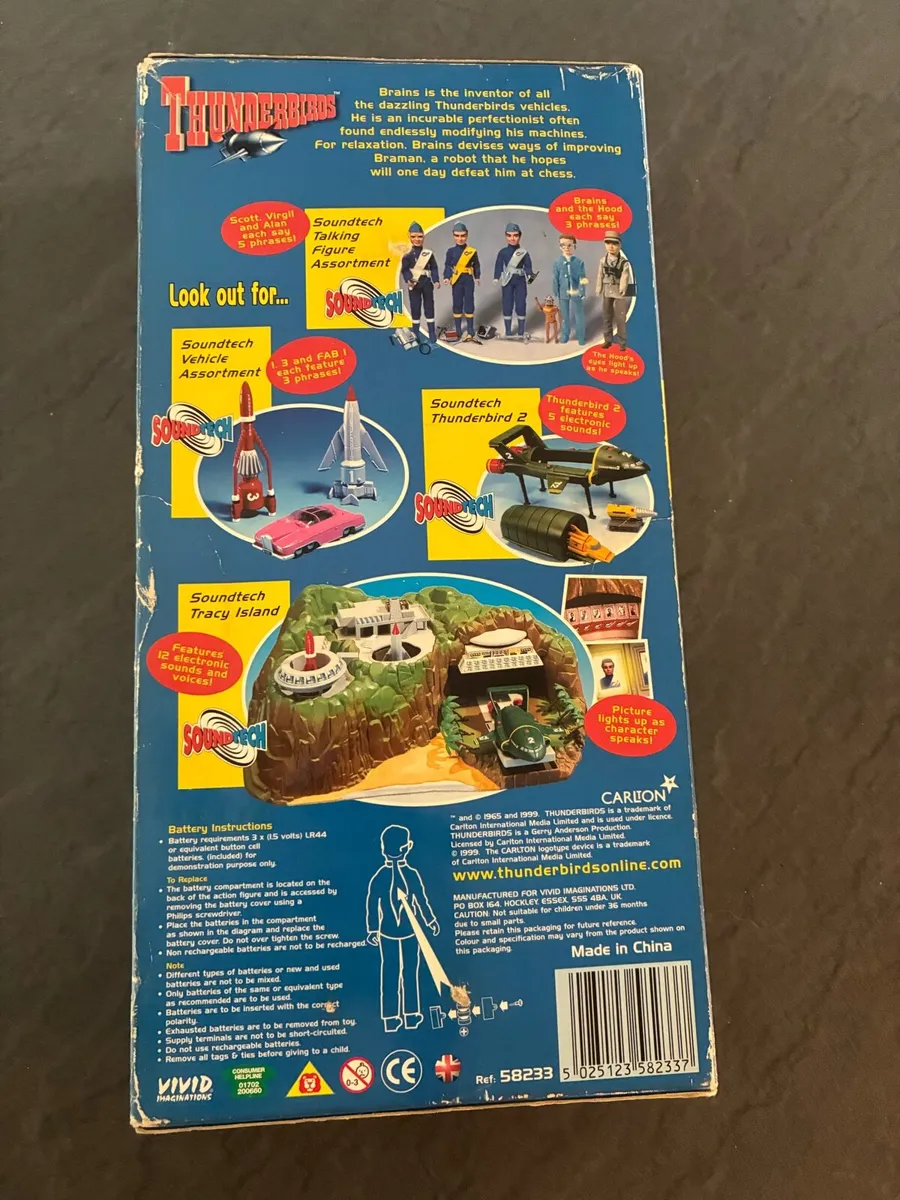 Collectible Thunderbirds Talking Doll - Image 3