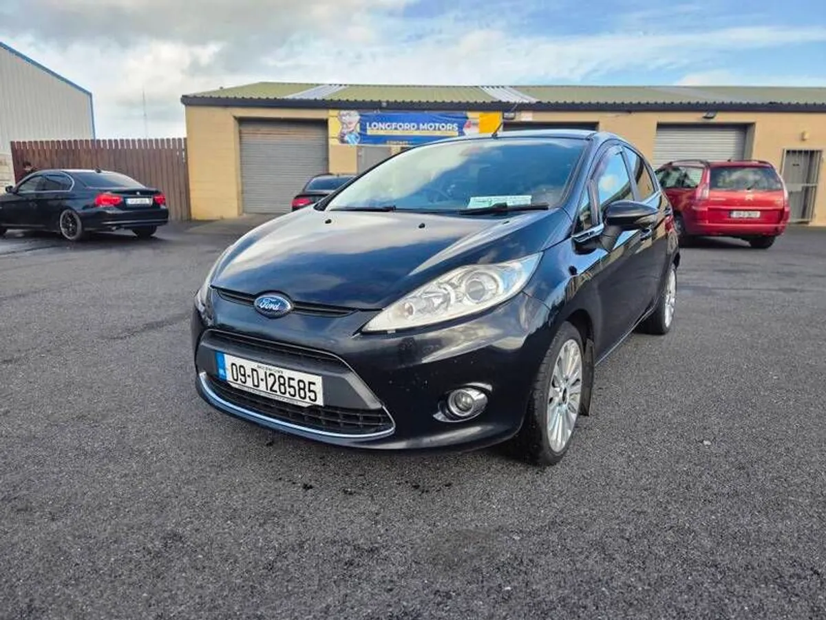 FORD Fiesta 2009 Black Titanium 1.4 Diesel NCT & Taxed - Image 2