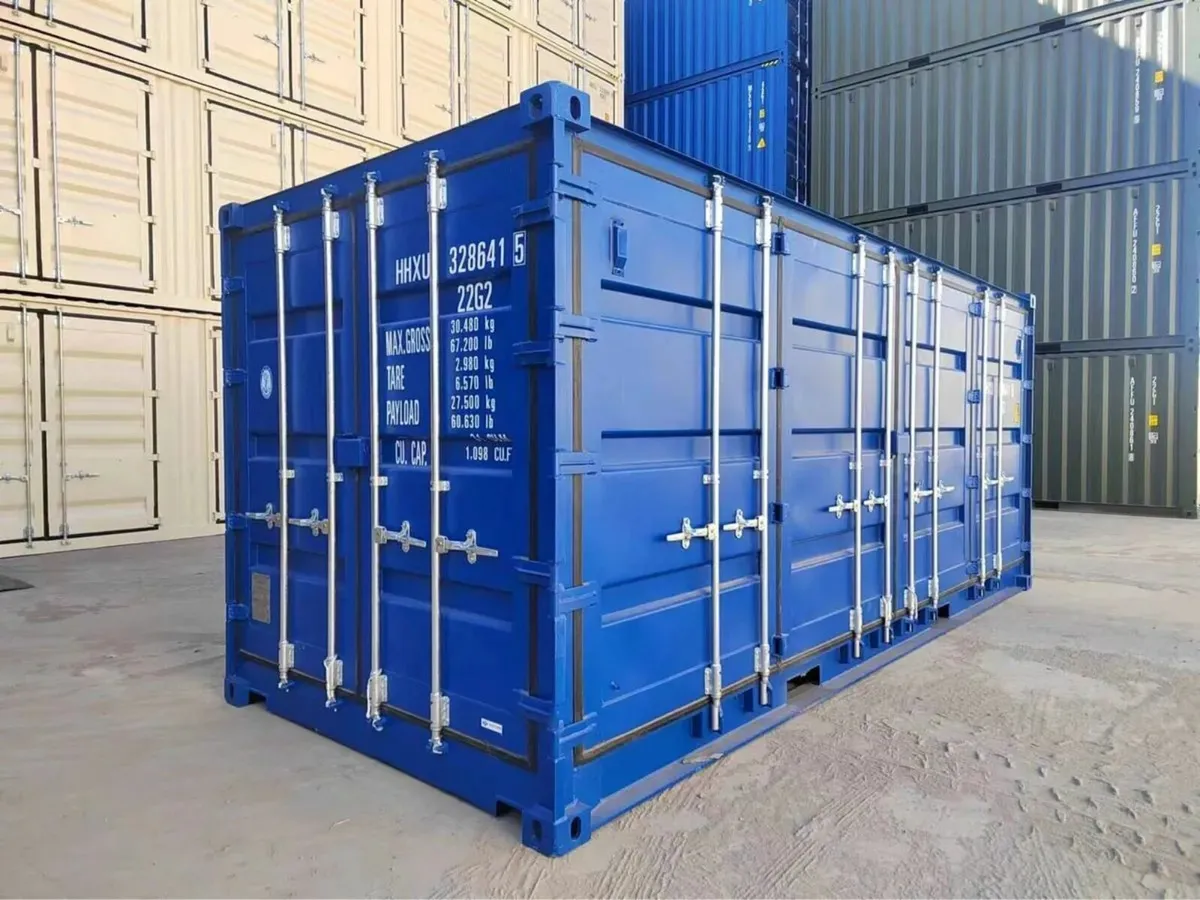 20ft Shipping Containers With Side Open Doors - Image 1