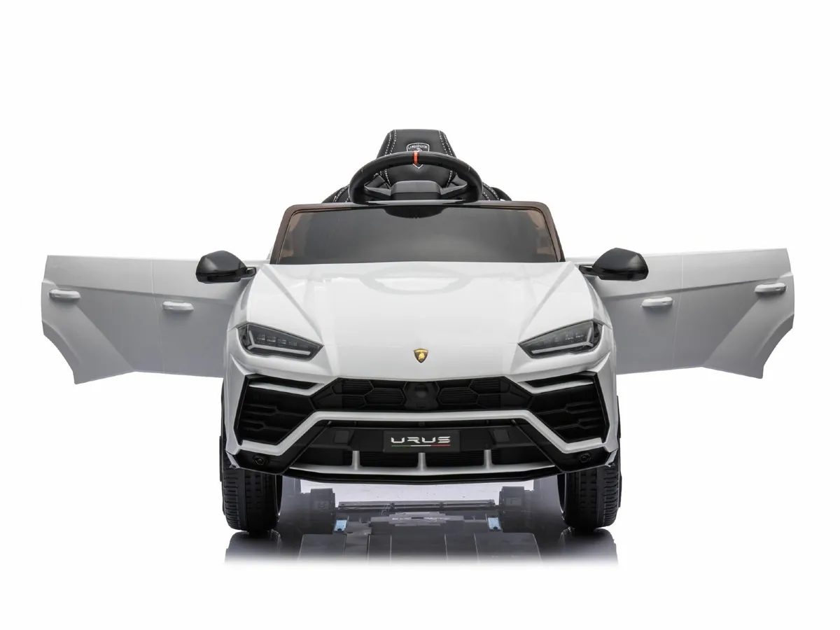 12V Lamborghini URUS Ride on Kids Toy White Color - Image 1