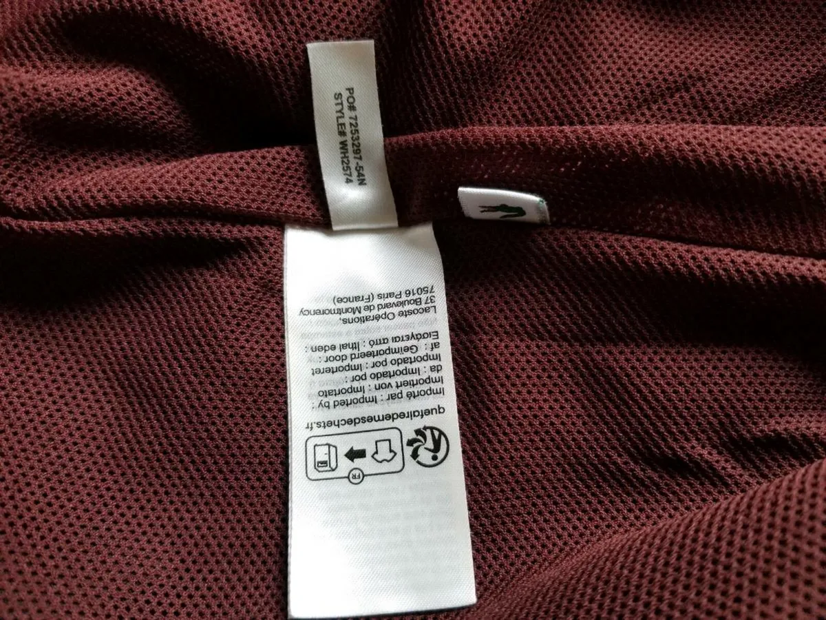 Lacoste jacket regular fit size small in perfect c - Image 3
