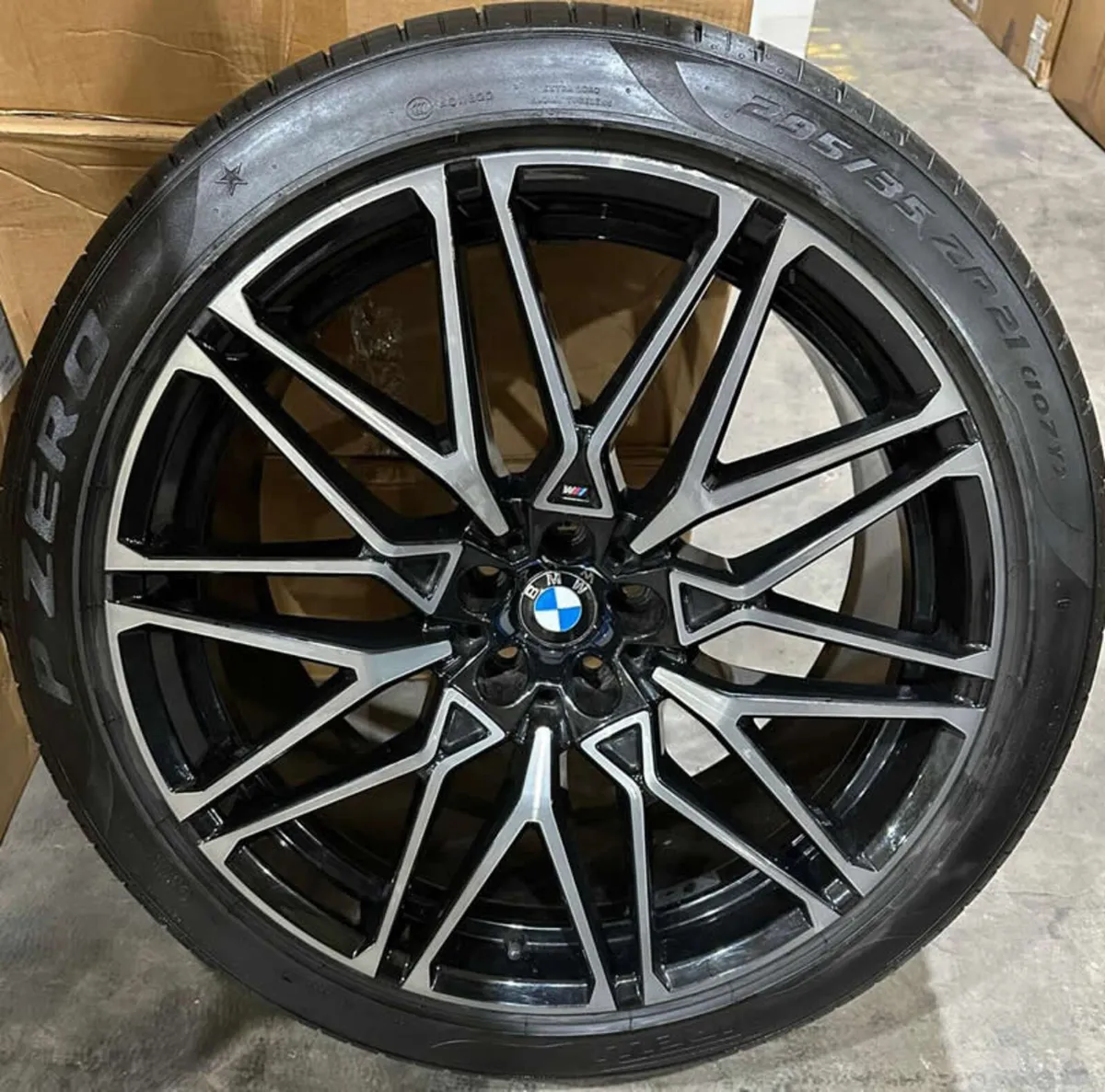 21" 22" GENUINE BMW X5M 818M Alloys & Pirellis - Image 4