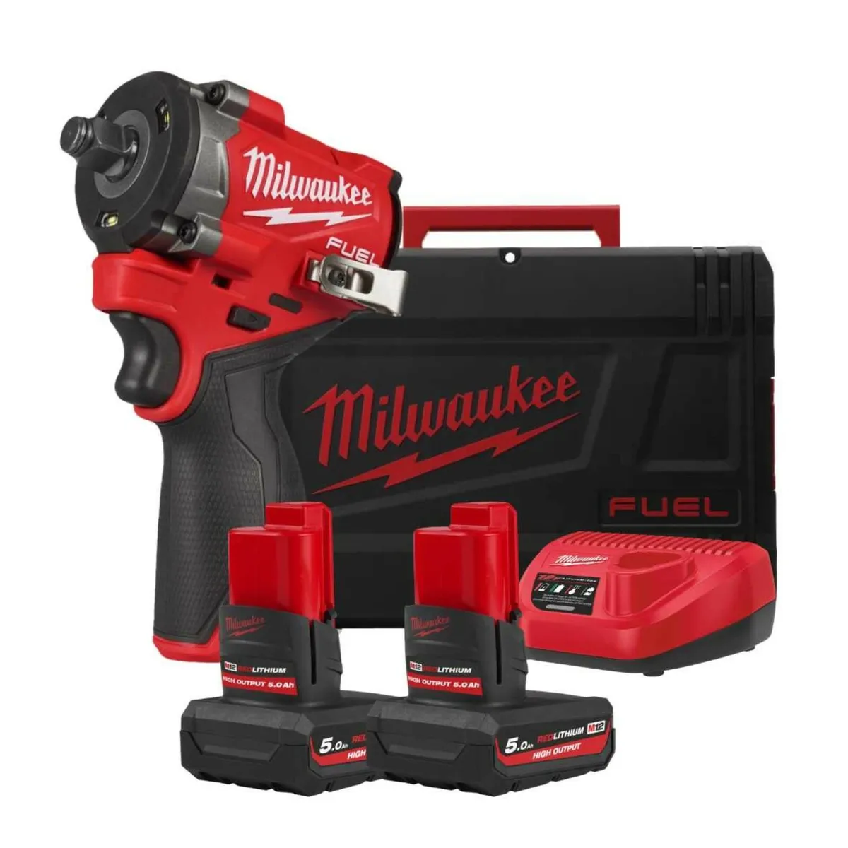 Milwaukee M12 New Gen 1/2" Impact Wrench Kit