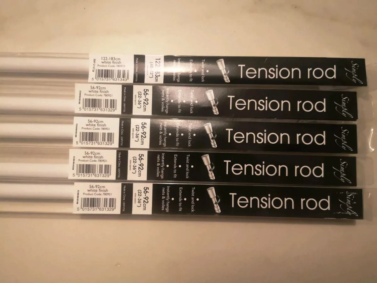 Curtain Tension Rods - Image 1
