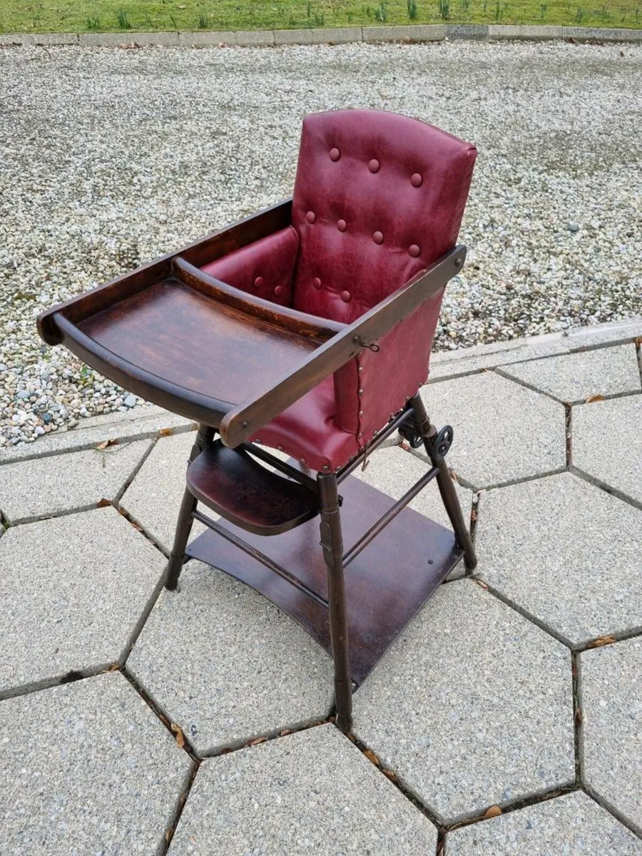 Antique Metamorphic Baby's High Chair - Image 4