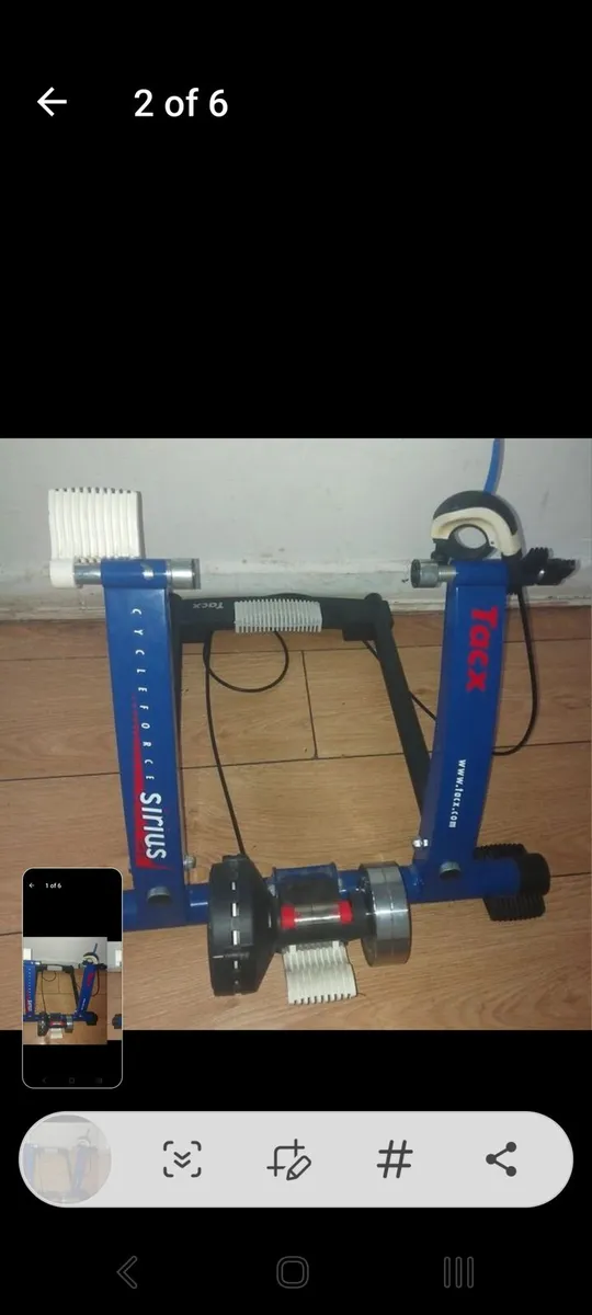 Tacx Sirius cycleforce trainer - Image 4