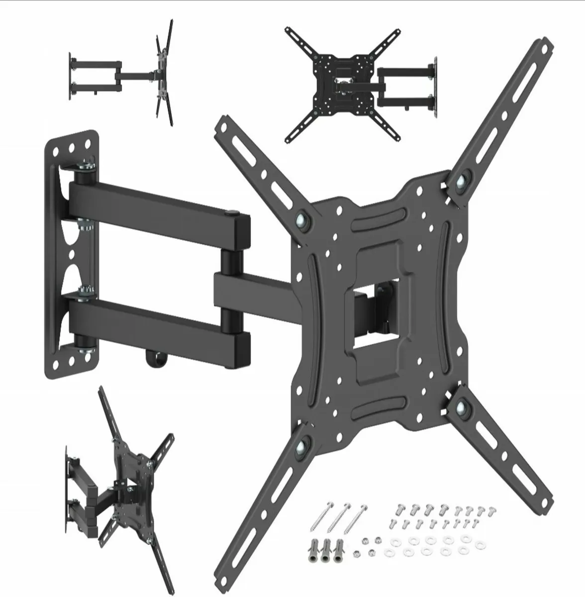 TV Wall Mount Bracket Tilt Swivel 20" - 65" TV - Image 3