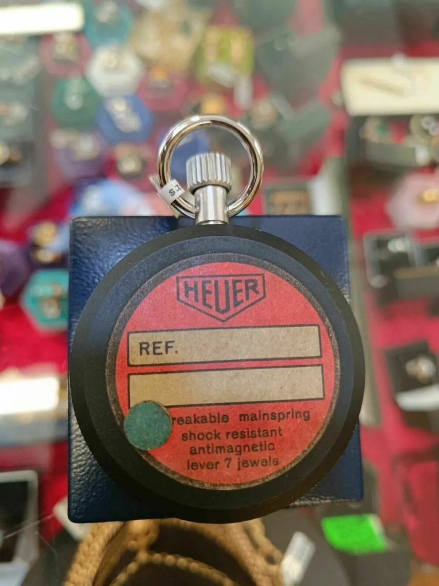 Vintage Heuer Stopwatch with Box - Image 2