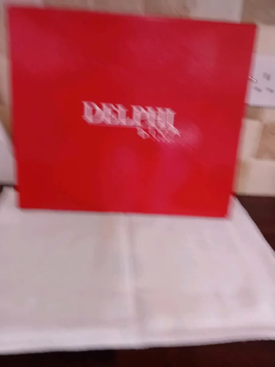 2 TIER SQUARE CAKE PLATES NEW BOXED - Image 4