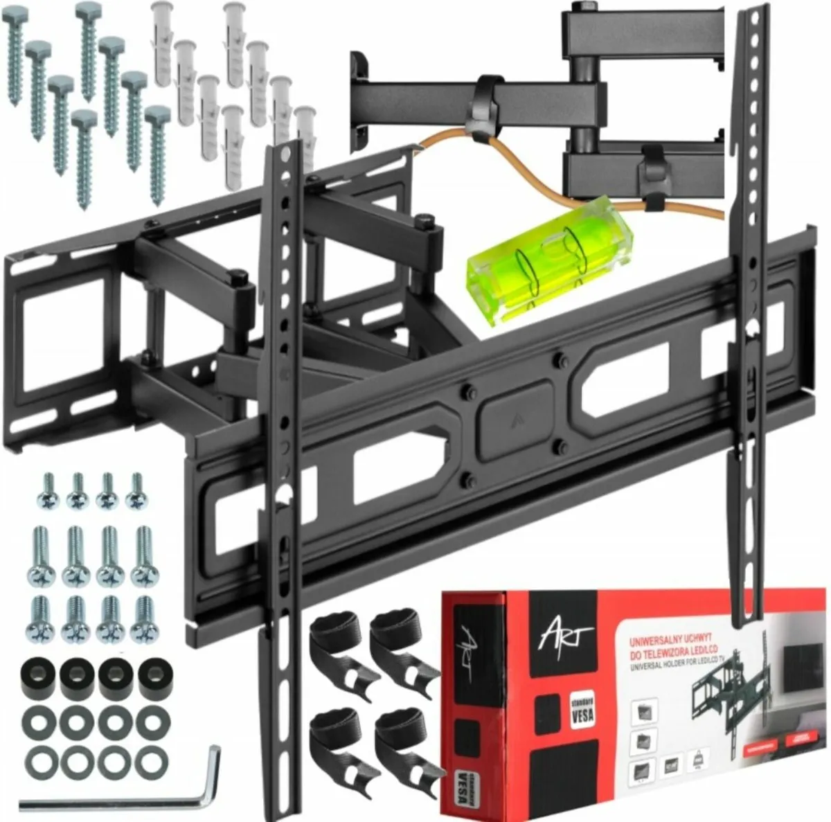 Tv Wall Mount Bracket Tilt Swivel 57-80" - Image 4