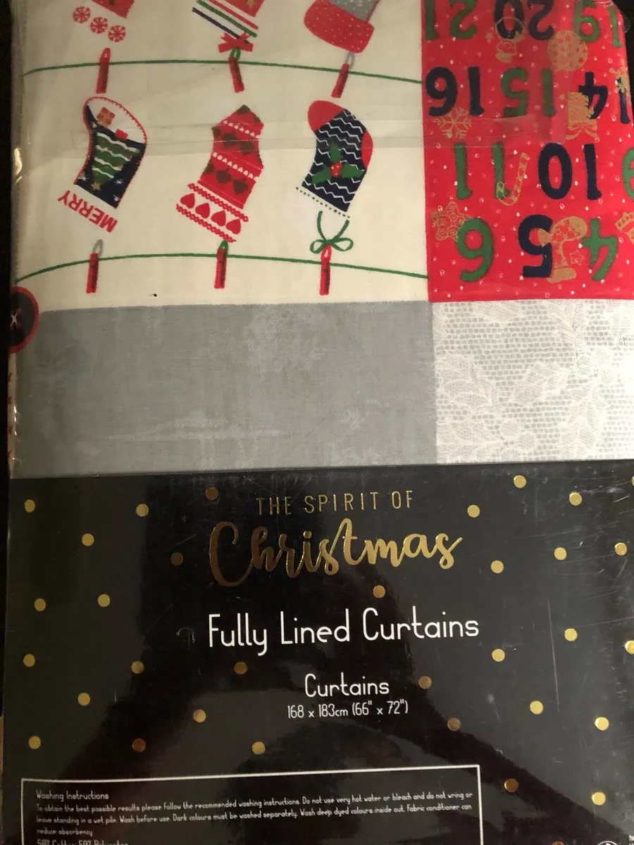 Xmas Curtains - Image 1
