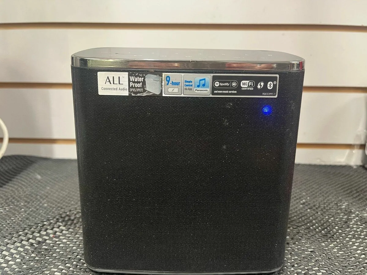 Panasonic WiFi Bluetooth Speaker - Image 1