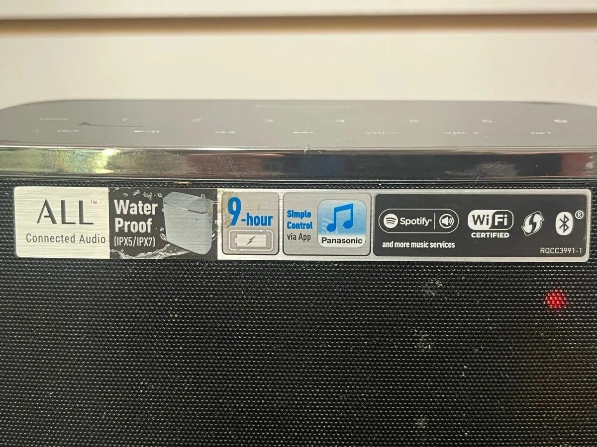 Panasonic WiFi Bluetooth Speaker - Image 3