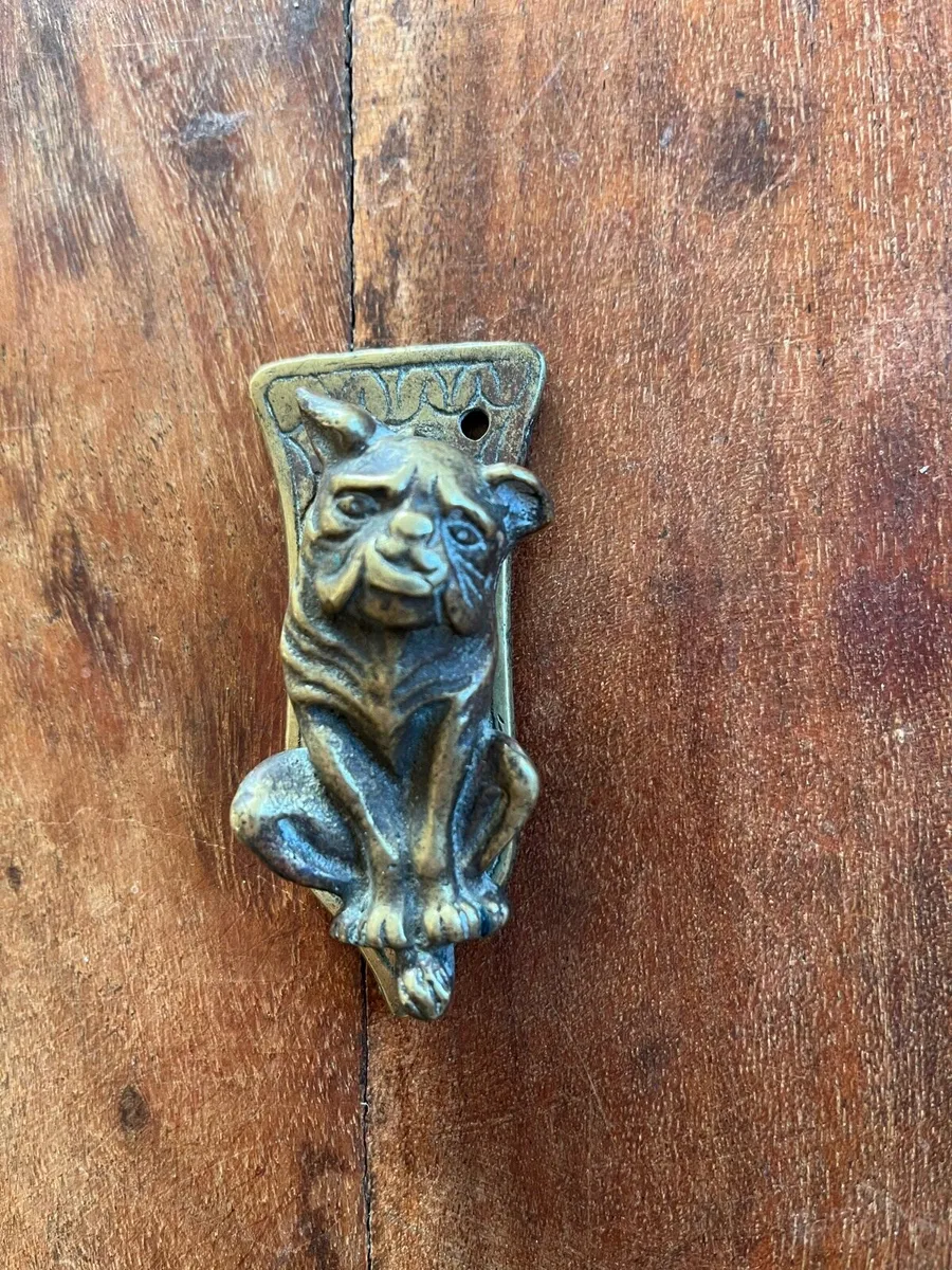 Vintage Brass Door Knocker - Image 1