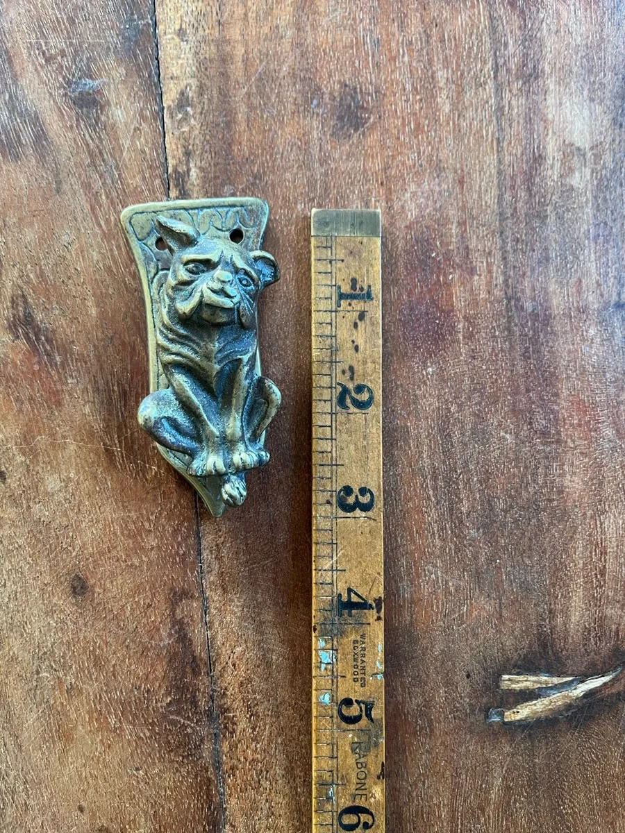 Vintage Brass Door Knocker - Image 4