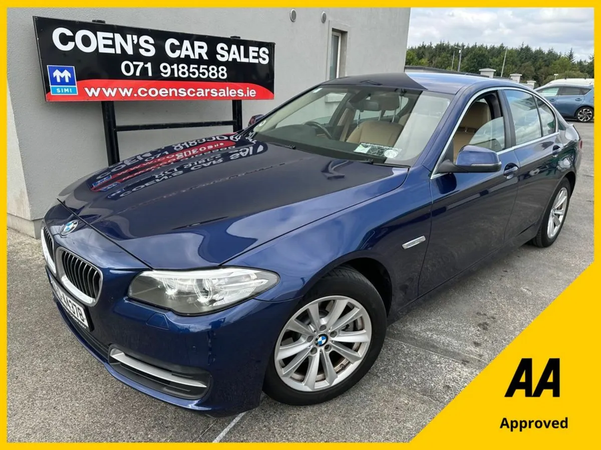 BMW 5-Series 520D 184BHP SE - Manual/Beige Leather - Image 1